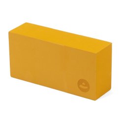 Asana Yogablok - Hj�lpemiddel til yoga og pilates - 22 x 11 x 6,6 cm.