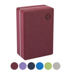 Asana XXL Yogablok - Hj�lpemiddel til yoga og pilates - 22,8 x 15 x 9 cm.