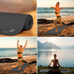 AIREX Calyana Pro yoga &amp; pilates trningsmtte - 185 x 65 x 0,7 cm.