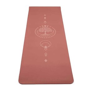 Yogi & Yogini Yogam�tte af Naturgummi Tree of life - 183 x 61 x 0,5 cm.