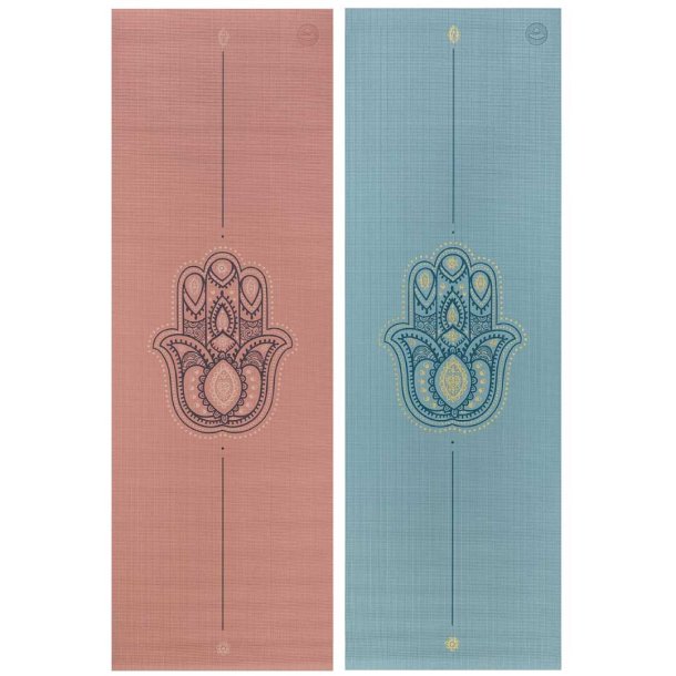 Leela Collection Hamsa hand Yogamtte - 183x60 cm. x 4 mm.