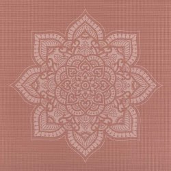 Leela Collection Mehndi mandala-Yogamtte - 183x60 cm. x 4 mm.