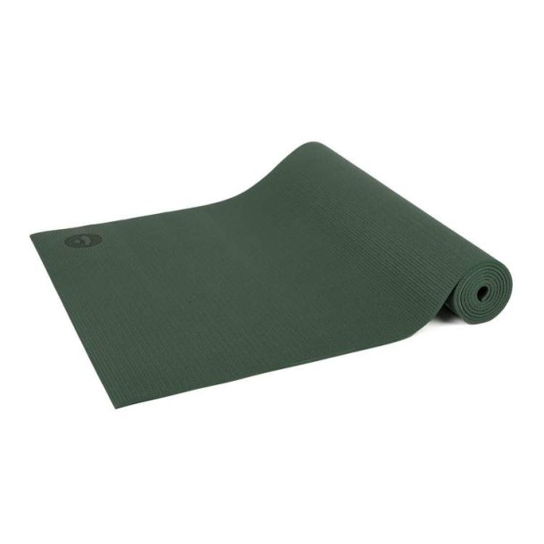 Asana Yogamtte - 183x60 cm. x 4,5 mm. Mørkegrøn