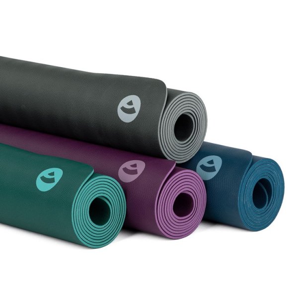 EcoPro Diamond Yogamåtte af Naturgummi - 185 x 60 x 0,6 cm.
