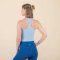 Niyama Cropped tank top, racerback - Forrs bl