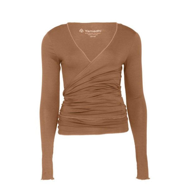 Yamadhi Sl-om Yogabluse i viskose - Toffee