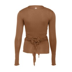 Yamadhi Sl-om Yogabluse i viskose - Toffee