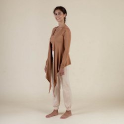 Yamadhi Sl-om Yogabluse i viskose - Toffee