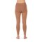 Yamadhi Crossed Waist Yogaleggings i kologisk bomuld - Toffee
