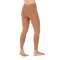 Yamadhi Crossed Waist Yogaleggings i kologisk bomuld - Toffee