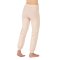 Yamadhi Roll-Down Yogabukser i kologisk bomuld og elastan  - Beige