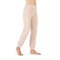 Yamadhi Roll-Down Yogabukser i kologisk bomuld og elastan  - Beige