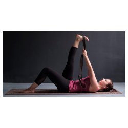 Sport-Tec Yogab�lte 180 x 3,8 cm. - Sort