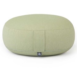 Rondo meditationspude Classic Dobby med speltskaller - Ekstra Flad - 18,5 x 38,5 cm.