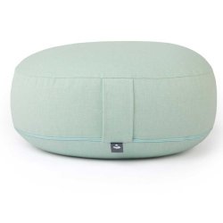 Rondo meditationspude Classic Dobby med speltskaller - Ekstra Flad - 18,5 x 38,5 cm.