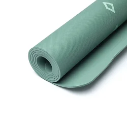 Yogi &amp; Yogini Yogam�tte af Naturgummi Tree of life, Gr�n - 183 x 61 x 0,5 cm.