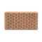 Yogablok Flower of life i kork - 23 x 12 x 7,5 cm.