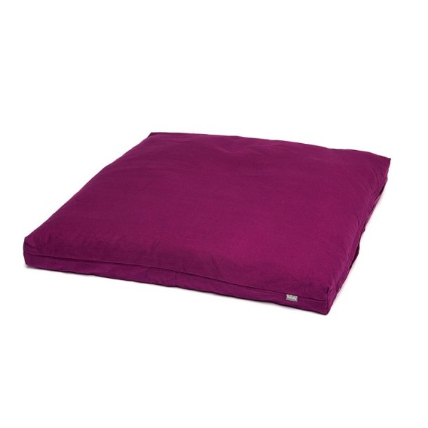 Zabuton Basic Meditationspude - 80 x 80 cm. - Blomme