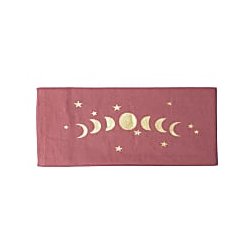 Yogi &amp; Yogini jenpudebetrk Stvet Rosa, Mnens faser - 23,5 x 10 cm.