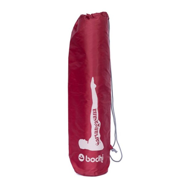  EASY BAG Yogam�ttetaske - M�rker�d med Sarvangasana print