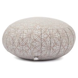 Zafu Basic Meditationspude Maharaja Collection med speltskaller - 36 x 17 cm.