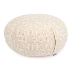 Zafu Basic Meditationspude Maharaja Collection med speltskaller - 36 x 17 cm.