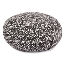 Zafu Basic Meditationspude Maharaja Collection med speltskaller - 36 x 17 cm.