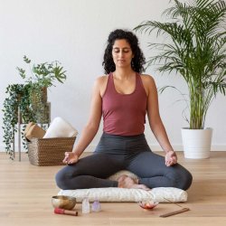 Zabuton Basic Meditationspude Maharaja Collection - 80 x 80 cm.