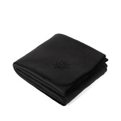 Asana Yogat�ppe i fleece med broderi - 140 x 200 cm.