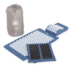 Bodhi VITAL Deluxe Akupressurst med hovedpude og fodmtte 74x44 cm. - SPIKY