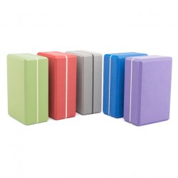 Asana XXL Yogablok - Hjlpemiddel til yoga og pilates - 22,8 x 15 x 9 cm.