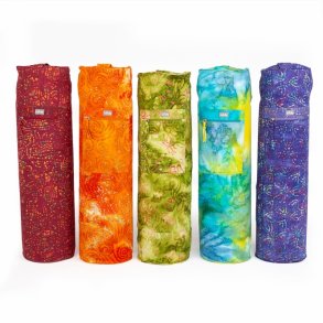 Bhakti Yogataske med Batik-mnster - 66 cm.