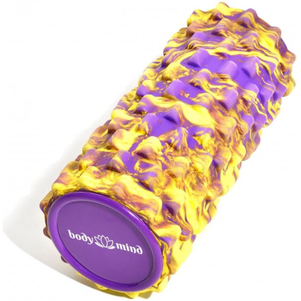 Body &amp; Mind FasciaRulle/Foamroller  Gul/Lilla