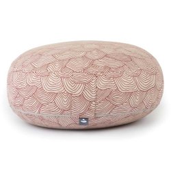 Rondo Ekstra flad meditationspude Classic Lahari m. speltskaller - 18,5 x 38,5 cm.