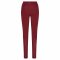 Yamadhi Crossed Waist Yogaleggings i kologisk bomuld - Bordeaux