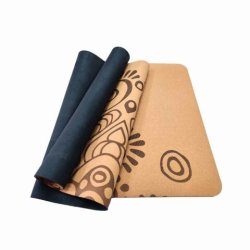 Samarali Moon Eclipse Kork/Naturgummi Yogamtte - kologisk - 183 x 61 x 0,4 cm.