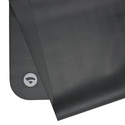 EcoPro XL Travel Yogamtte af Naturgummi - Mrkegr - 200x60 cm.