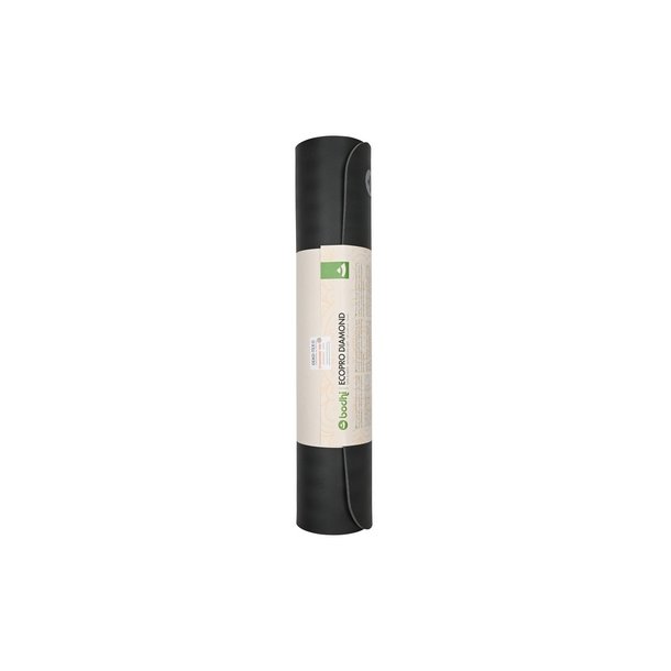 EcoPro XL Yogamåtte af Naturgummi med ekstra bredde - 200 x 66 x 0,4 cm.