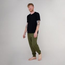 Yamadhi Herre yogabukser Jogger - Olivengr�n