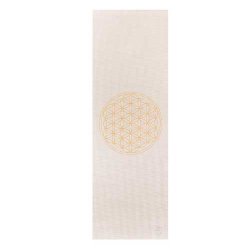 Leela Collection Flower of Life Yogamtte - 183x60 cm. x 4 mm.