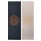 Leela Collection Flower of Life Yogamtte - 183x60 cm. x 4 mm.