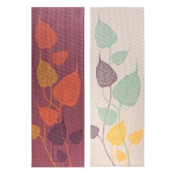 Leela Collection Leaves Yogamtte - 183x60 cm. x 4 mm.