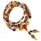 Mala Kde/Armbnd med Agat-Krystal-Mix - 108 perler