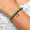 Mala Armbnd med Jaspis Imperial og Ohm-vedhng
