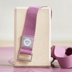 Padma Ekstra bredt Yogablte med Glidespnde - 2,44 m. x 4,5 cm.