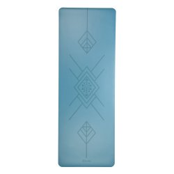Phoenix Yogamtte af Naturgummi - Bl Tribal - 185 x 66 x 4 mm.