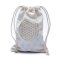Opbevaringspose med Flower of Life - 19 x 13 cm.
