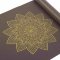 Rishikesh Premium Golden Mandala Yogamtte - 183x60 cm. x 4,5 mm.