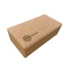 Samarali Yogablok i kork - kologisk - 22,7 x 12 x 7,5 cm.