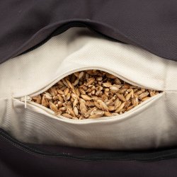 Speltskaller til genopfyldning af meditationspuder og yogapller - 1 kg.